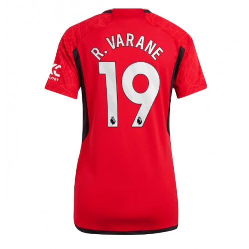 Ženski Nogometni dresi Manchester United Raphael Varane #19 Domači 2023-24 Kratek Rokav